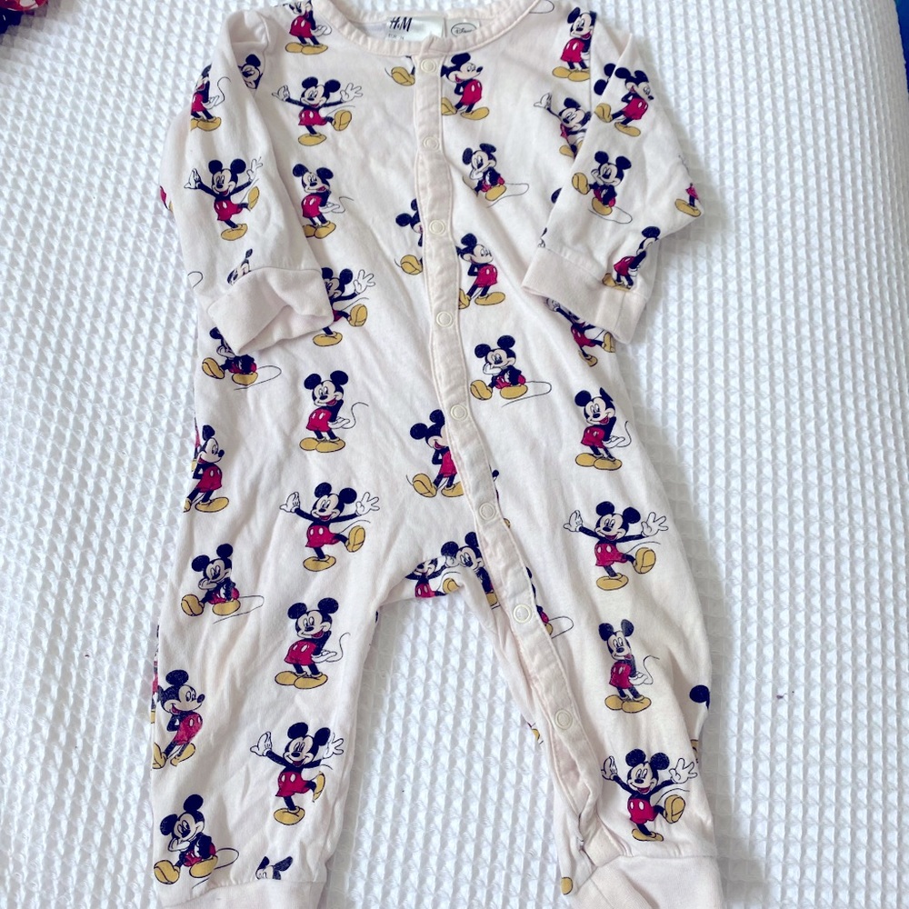 H&M baby Mickey Mouse one piece
